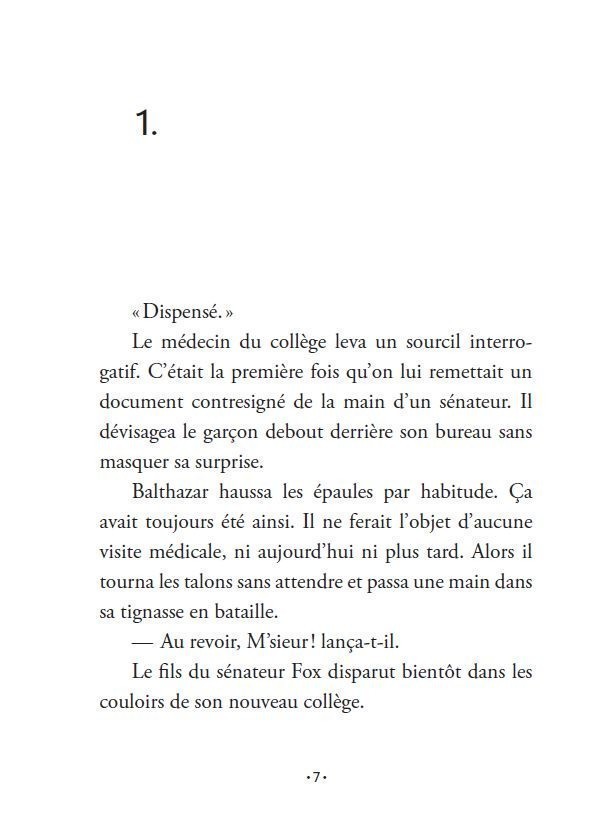 BALTHAZAR FOX T1 (LHERITIER DE LENTREDEUX MONDES )   