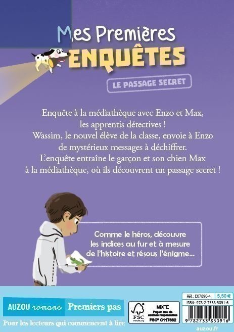 MES PREMIERES ENQUETES T6 (LE PASSAGE SECRET)