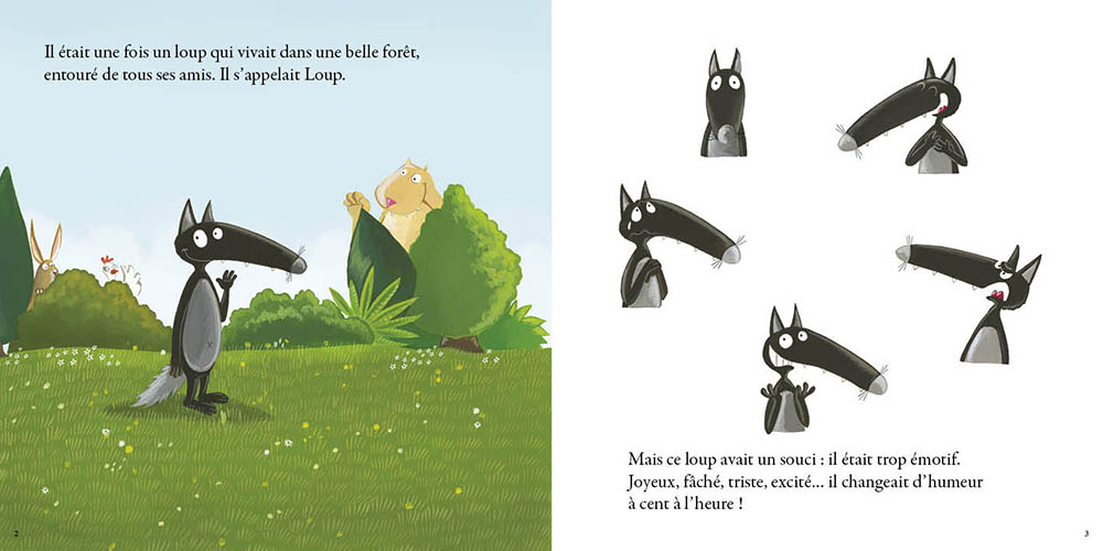 LE LOUP QUI APPRIVOISAIT SES EMOTIONS LE LOUP QUI APPRIVOISAIT SES EMOTIONS