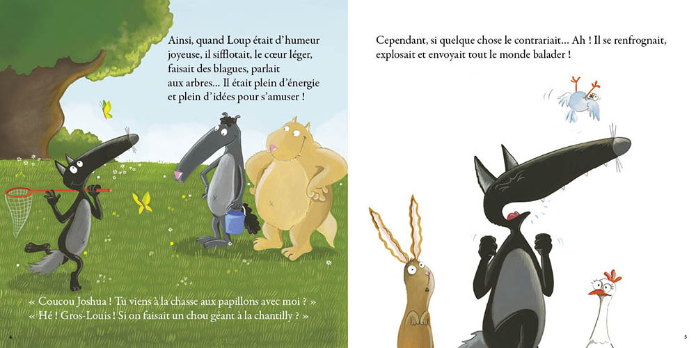 Le Loup Qui Apprivoisait Ses Émotions