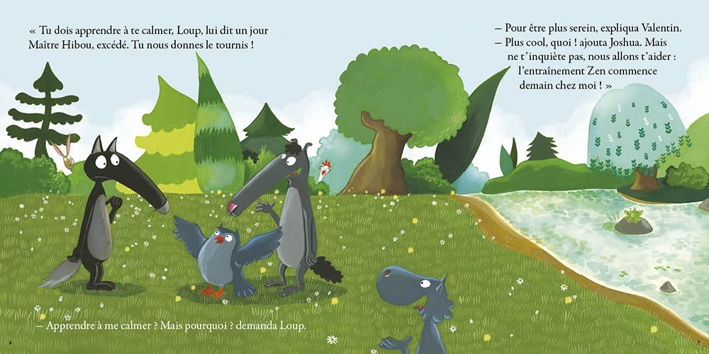 LE LOUP QUI APPRIVOISAIT SES EMOTIONS