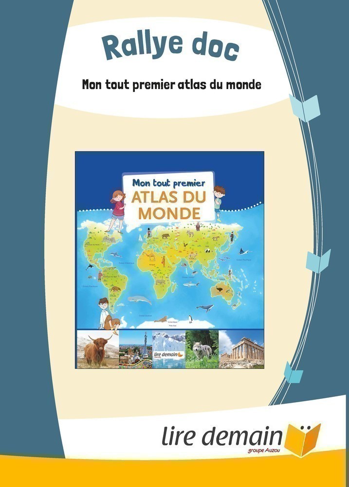 RALLYE DOC - MON TOUT PREMIER ATLAS DU MONDE (FICHIER SEUL)