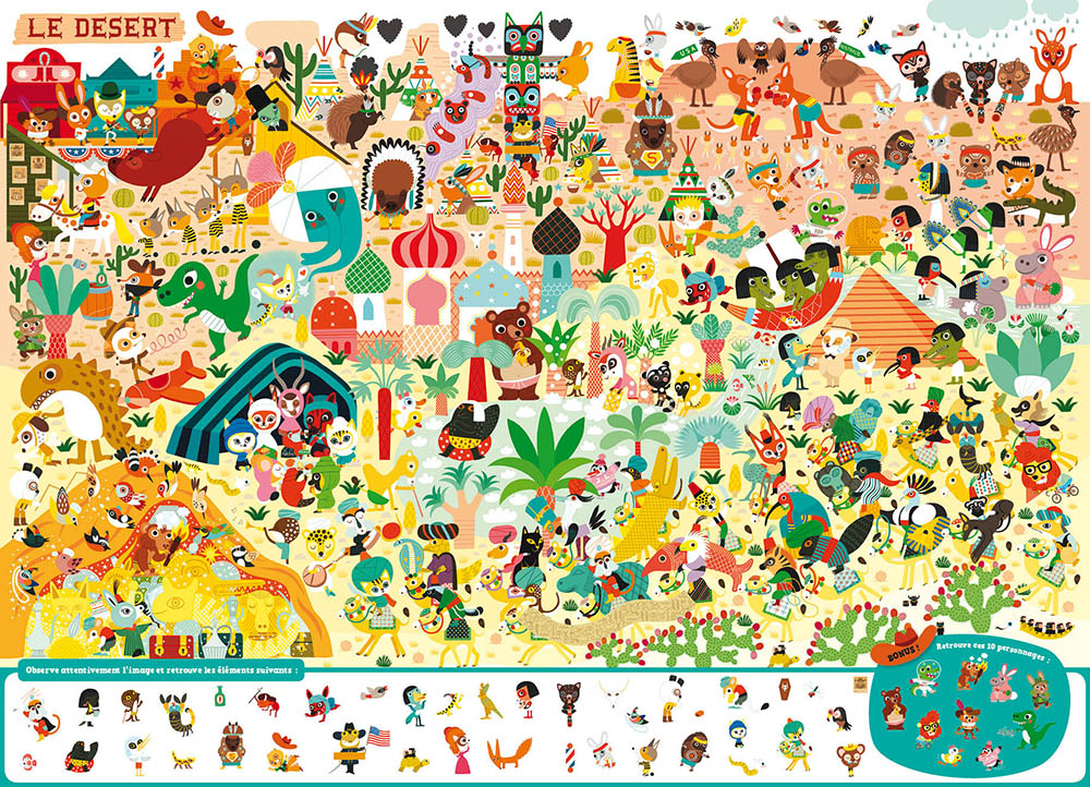 CHERCHE ET TROUVE GEANT-ANIMAUX DU MONDE CHERCHE ET TROUVE GEANT-ANIMAUX DU MONDE