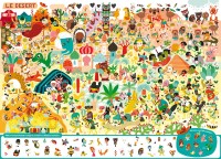 CHERCHE ET TROUVE GEANT-ANIMAUX DU MONDE