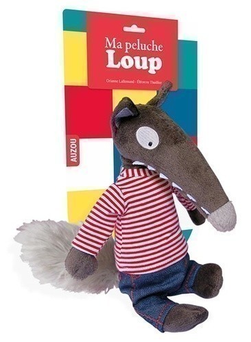 MA PELUCHE LOUP. MARINIERE ET JEAN
