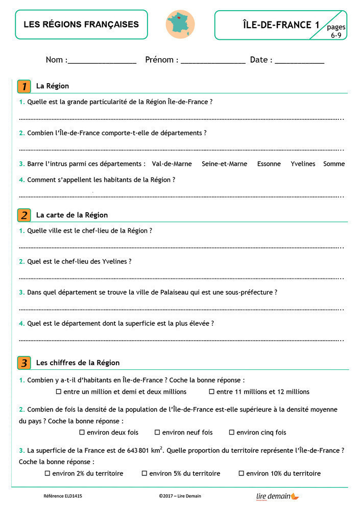 RALLYE DOC - LES REGIONS FRANCAISES (25 EX)