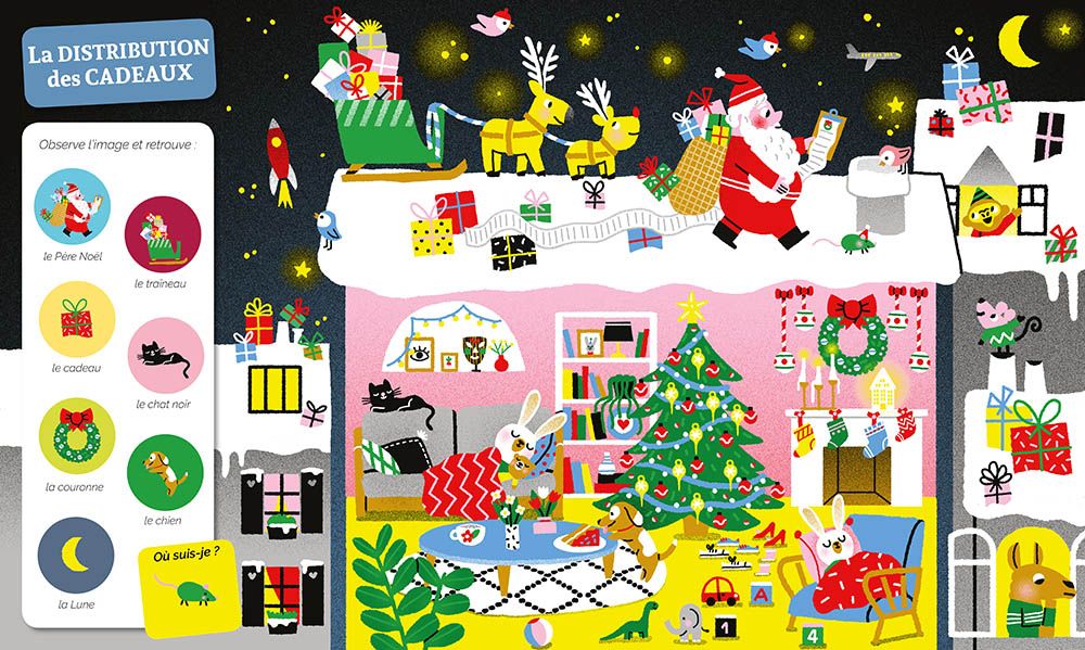 CHERCHE ET TROUVE DES TOUT-PETITS A NOEL !
