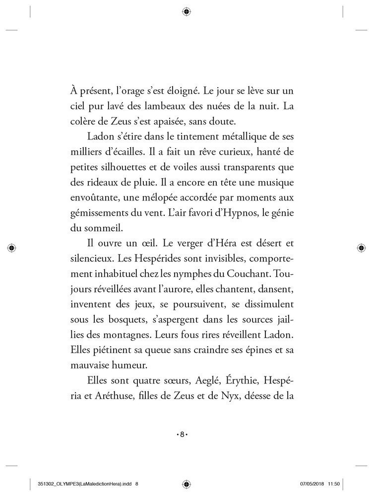 La Malédiction Des Hespérides - Tome 3