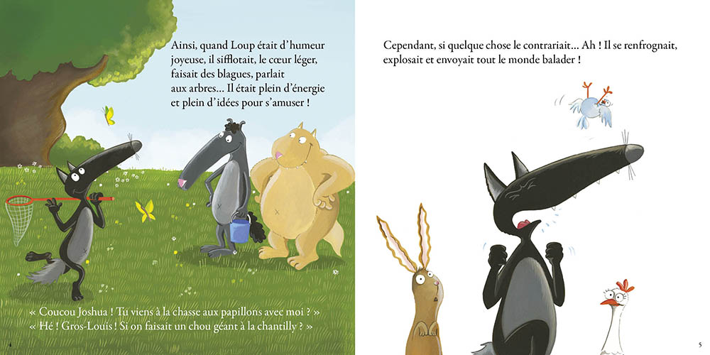 LE LOUP QUI APPRIVOISAIT SES EMOTIONS LE LOUP QUI APPRIVOISAIT SES EMOTIONS