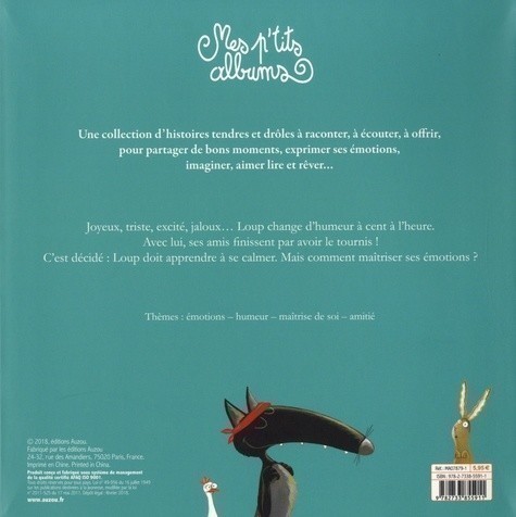 LE LOUP QUI APPRIVOISAIT SES EMOTIONS LE LOUP QUI APPRIVOISAIT SES EMOTIONS