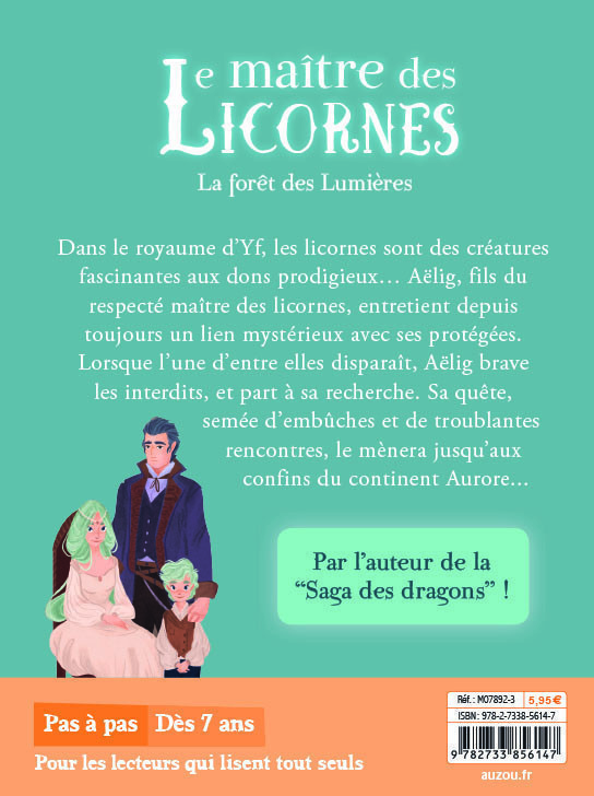 LE MAITRE DES LICORNES T1 (LA FORET DES LUMIERES)