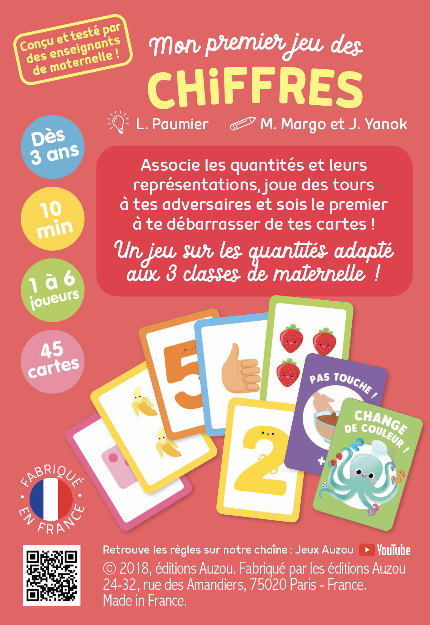 MON PREMIER JEU DES CHIFFRES