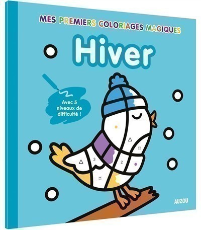 Mes Premiers Coloriages Magiques - Hiver