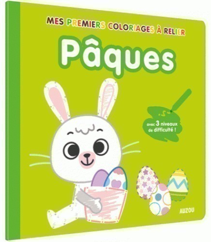 Mes Premiers Coloriages À Relier - Pâques