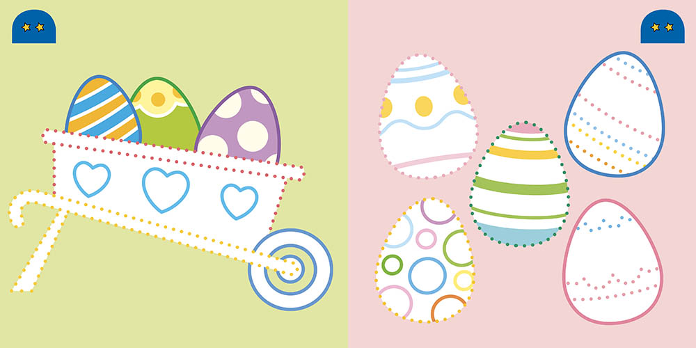 Mes Premiers Coloriages À Relier - Pâques