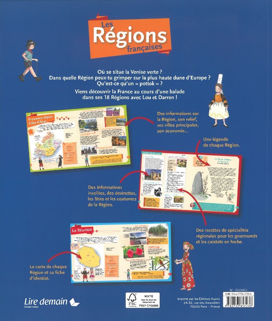 LES REGIONS FRANCAISES
