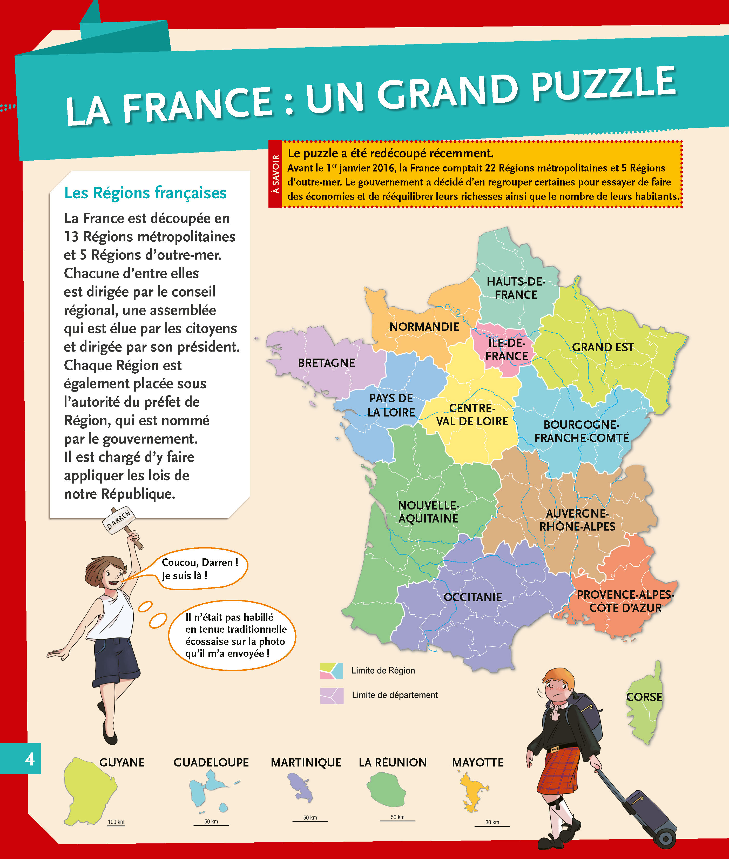 LES REGIONS FRANCAISES