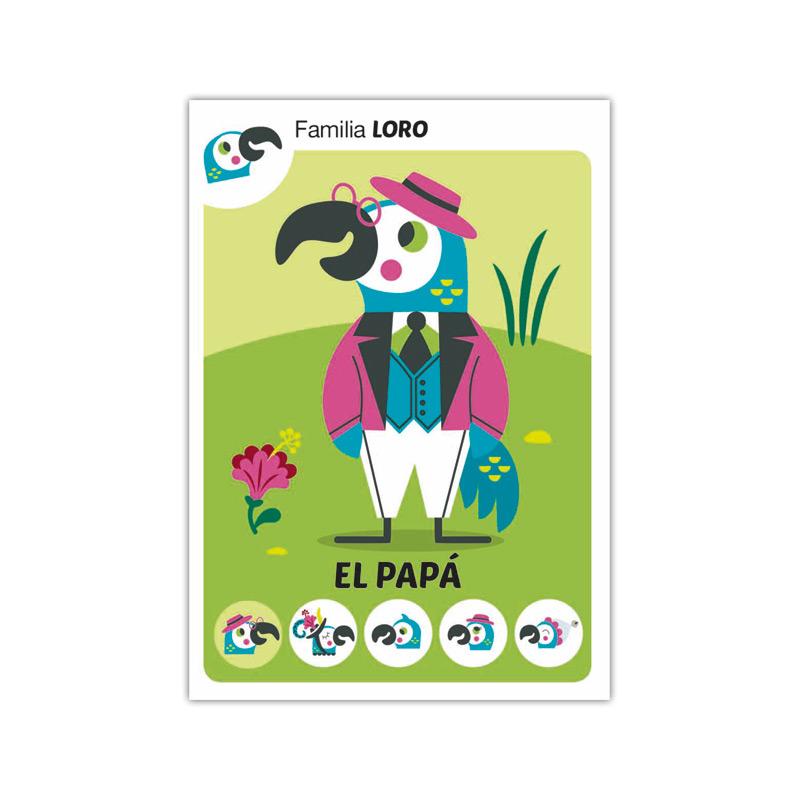 Juego De Cartas 7 Familias