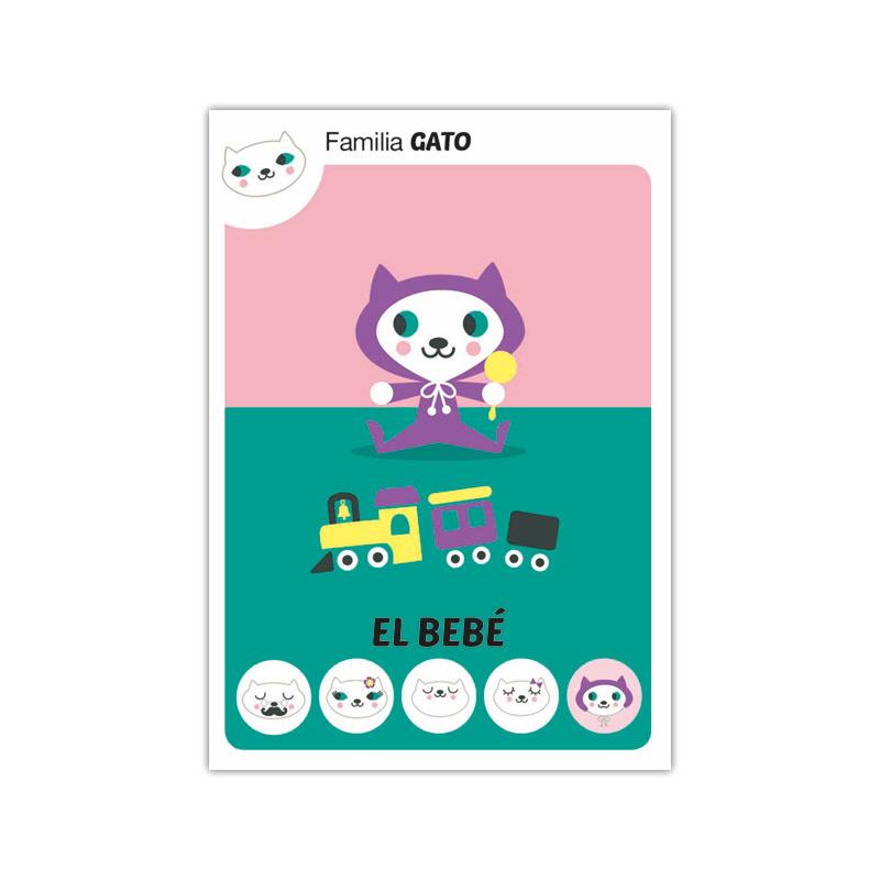 Juego De Cartas 7 Familias