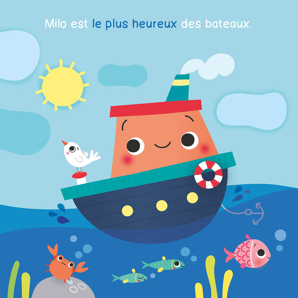 Milo Navigue Sur Les Flots