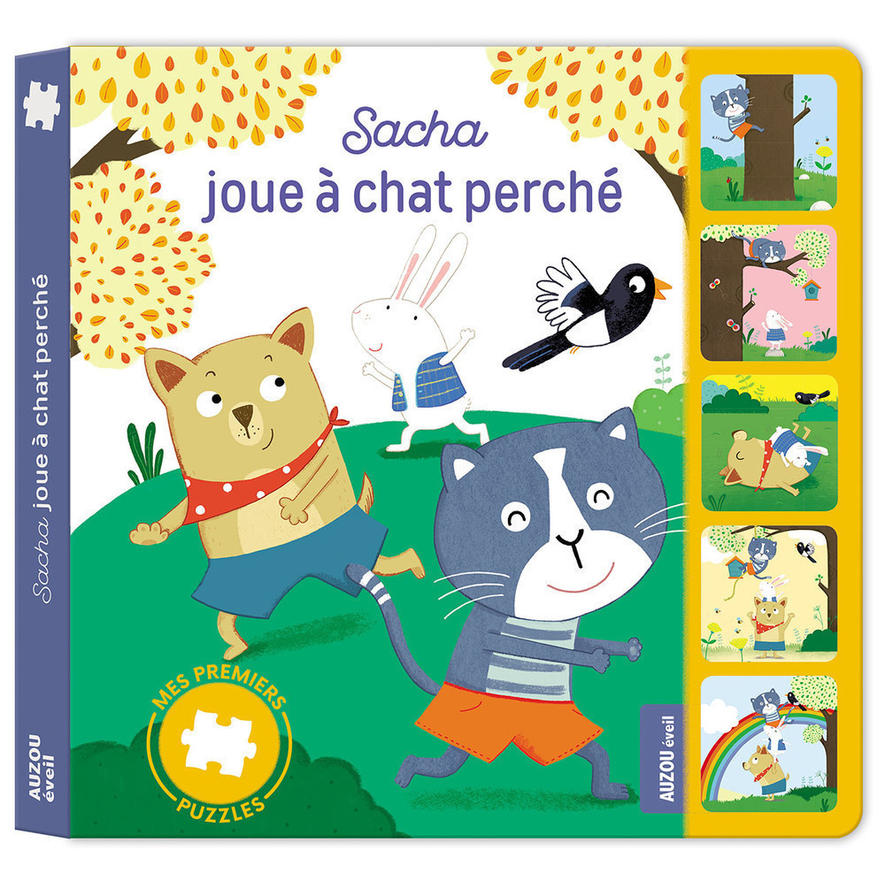 Sacha Joue À Chat Perché
