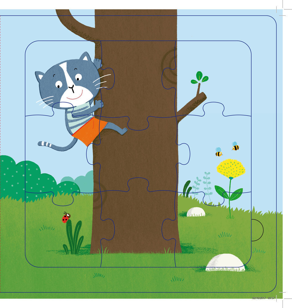 Sacha Joue À Chat Perché