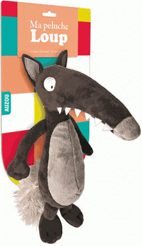 MA PELUCHE LOUP. NU MA PELUCHE LOUP. NU