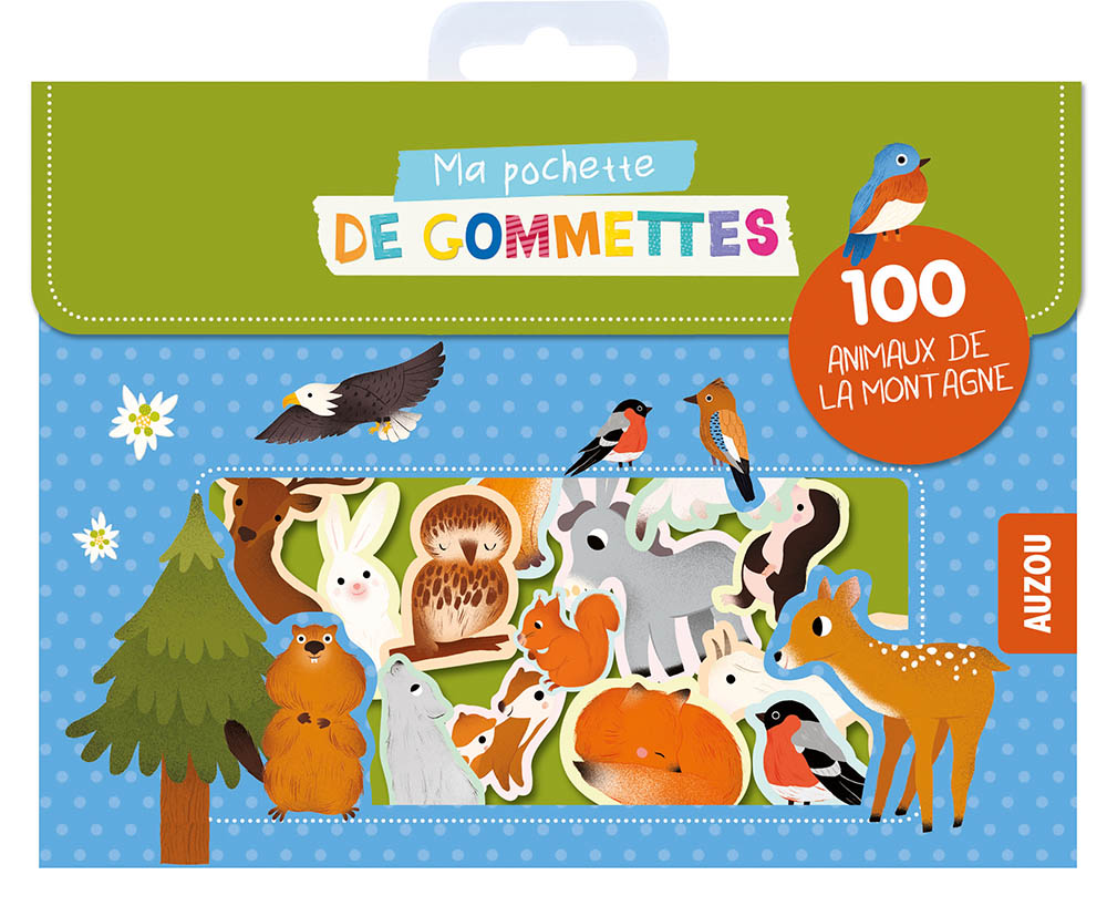 Ma Pochette De Gommettes - 100 Animaux De La Montagne