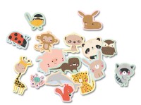 MA POCHETTE DE GOMMETTES - 100 ANIMAUX MIGNONS