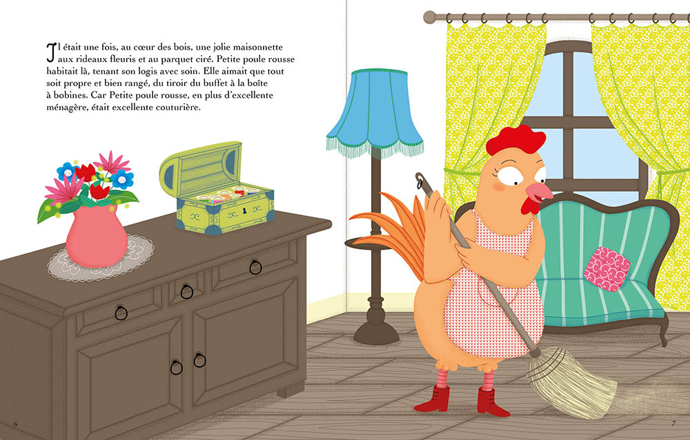 PETITE POULE ROUSSE + CD