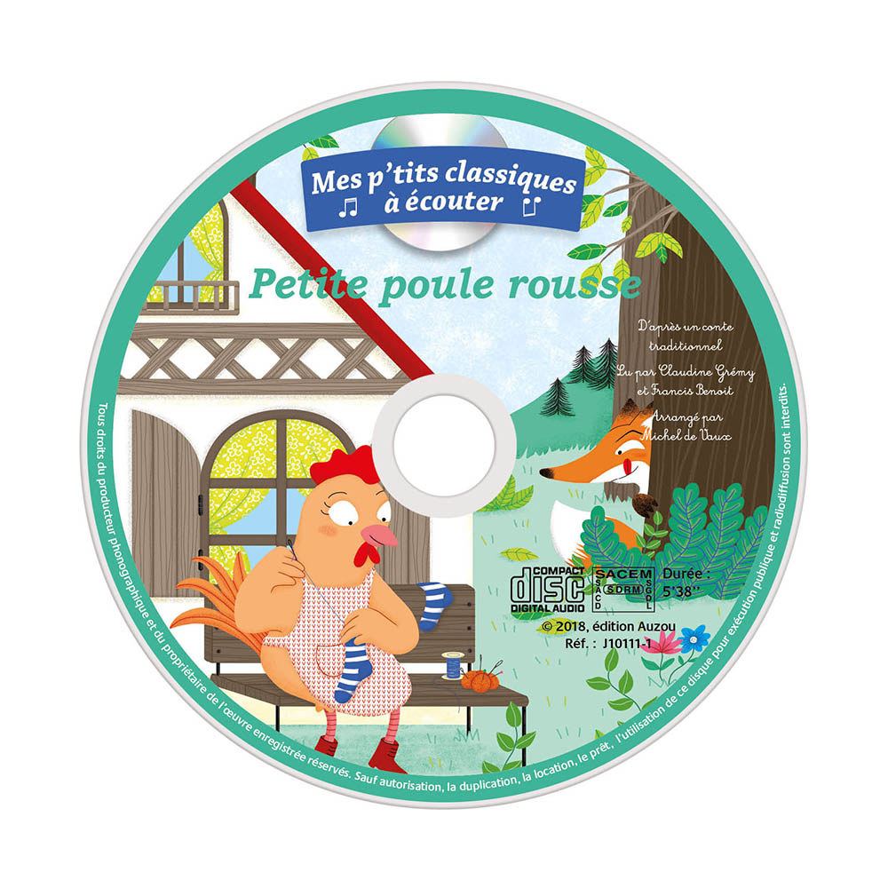 PETITE POULE ROUSSE + CD
