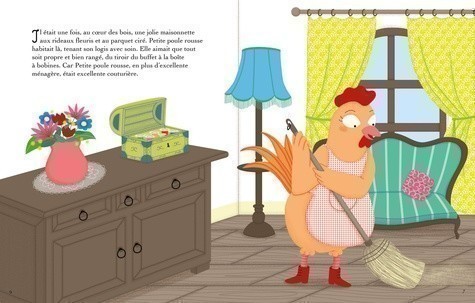 PETITE POULE ROUSSE + CD