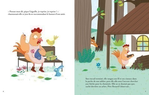 PETITE POULE ROUSSE + CD