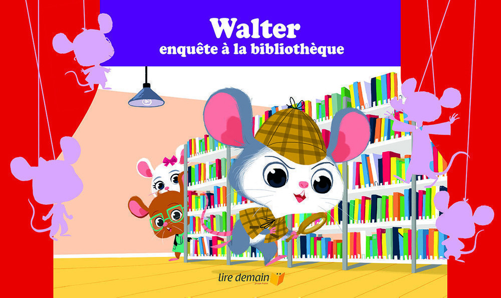 KAMISHIBAI WALTER ENQUETE A LA BIBLIOTHEQUE