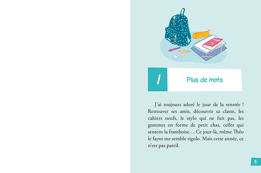 DEUX SOEURS AU COLLEGE T1 (PLUS UN MOT !)