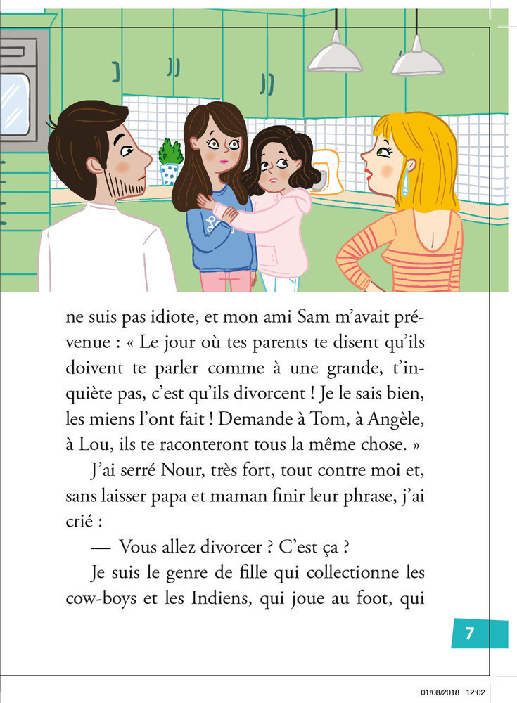 DEUX SOEURS AU COLLEGE T1 (PLUS UN MOT !)