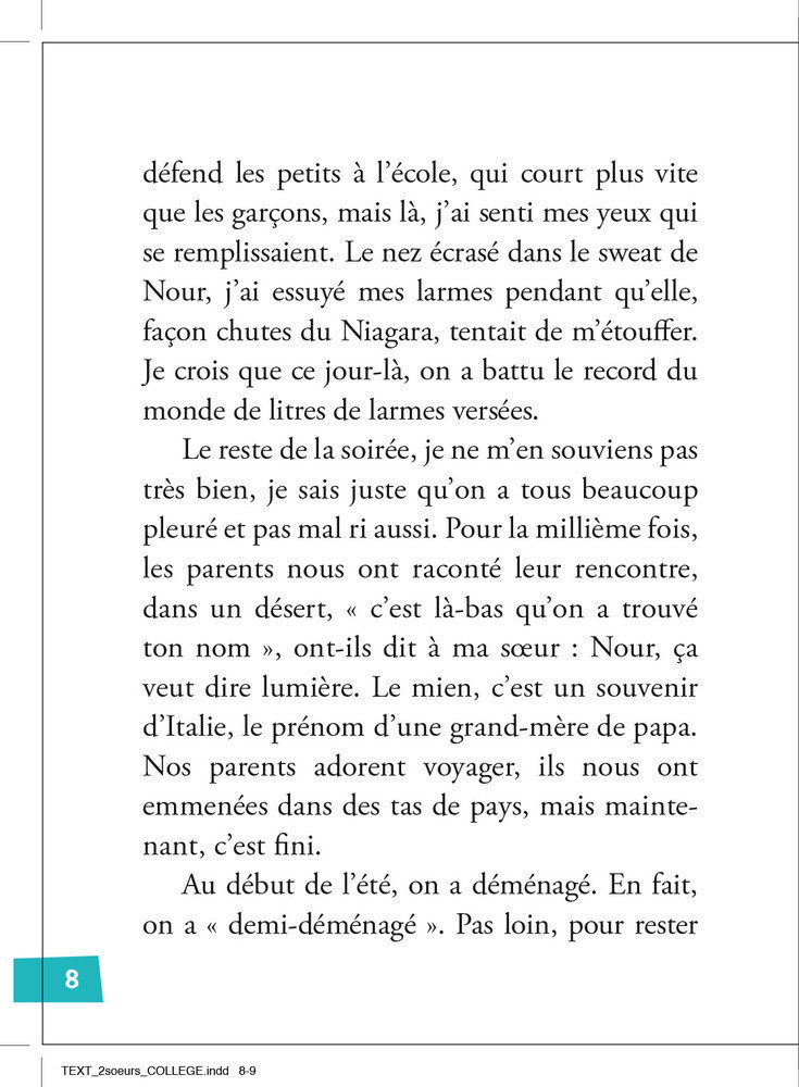 DEUX SOEURS AU COLLEGE T1 (PLUS UN MOT !)