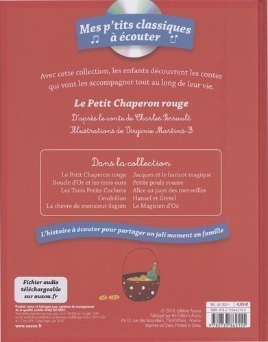 Le Petit Chaperon Rouge + Cd