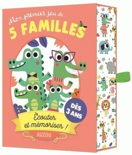 MON PREMIER JEU DE 5 FAMILLES MON PREMIER JEU DE 5 FAMILLES