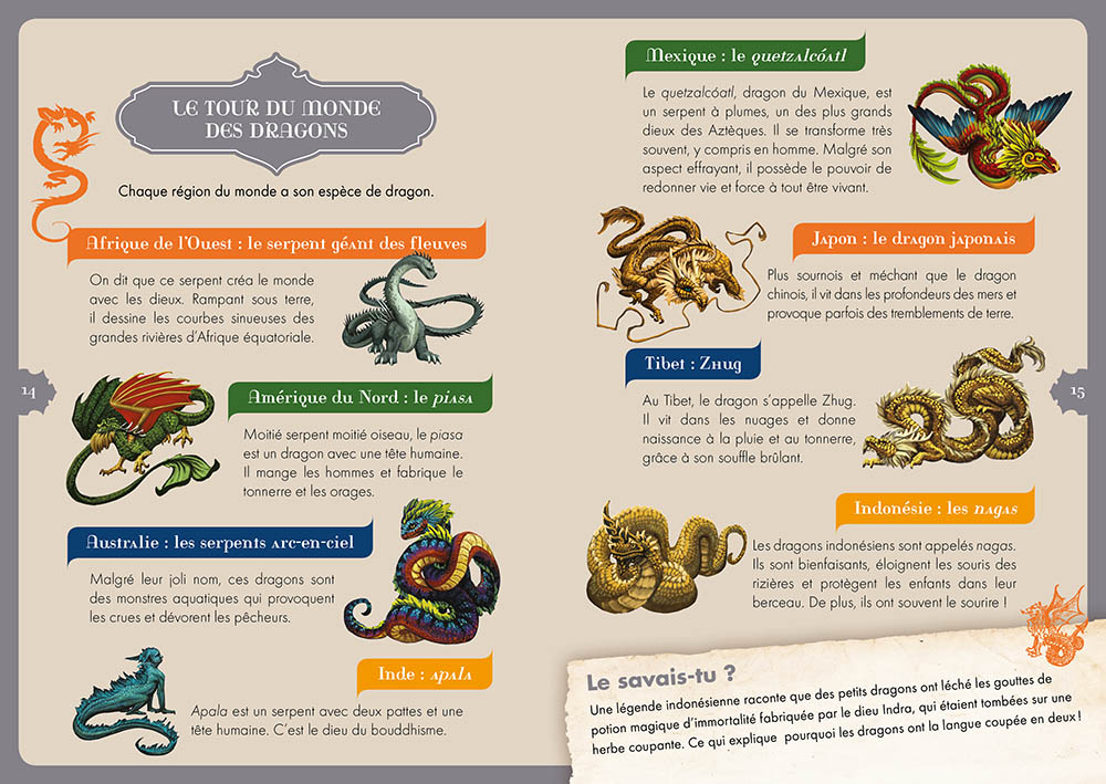 À La Découverte Des Dragons