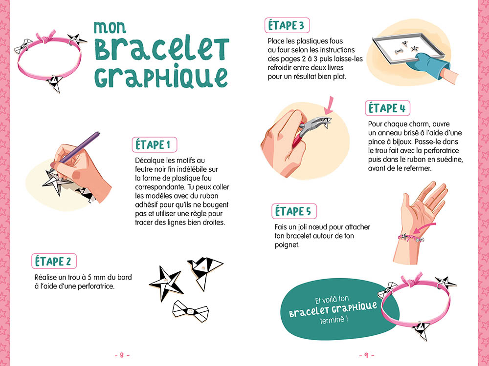 Mon Coffret D'artiste - Mes Merveilleux Bijoux En Plastique Fou