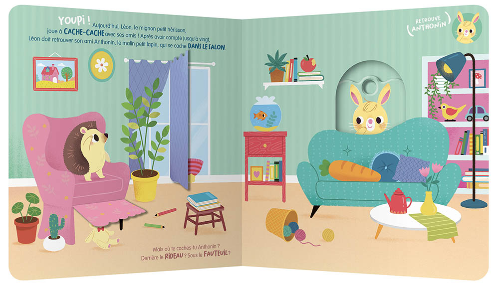 Le Cache-Cache Des Animaux