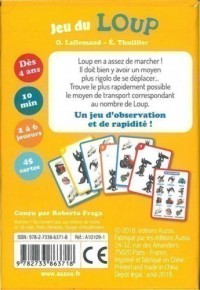 JEU DU LOUP - RAPIDO GO ! JEU DU LOUP - RAPIDO GO !