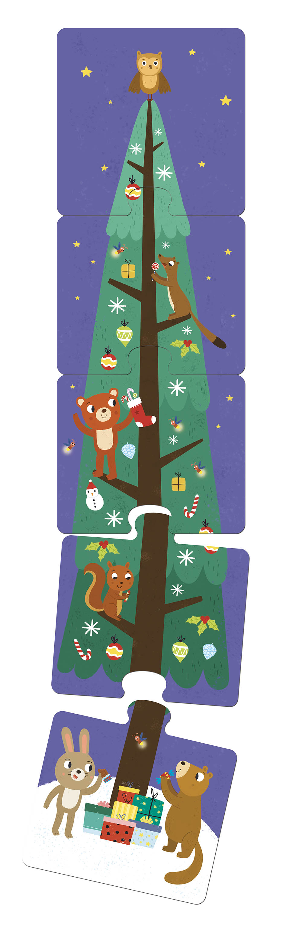 Les Animaux Sous La Neige