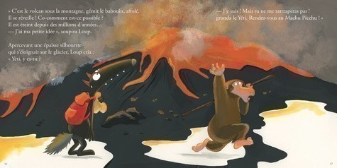 LE LOUP QUI ESCALADAIT LES MONTAGNES