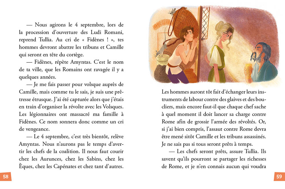 Les Enquêteurs De L'antiquité Tome 3 - Péril À Rome
