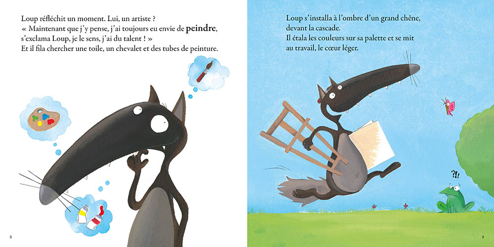 MES PLUS BELLES HISTOIRES DE LOUP (COULEUR/TROP/AMOUREUSE/MARCHER/MONDE)