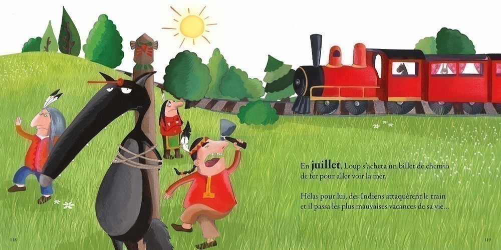 My Favourite Wolf Stories (Colour, Fond Of Himself, Love, Walking, Travelling)