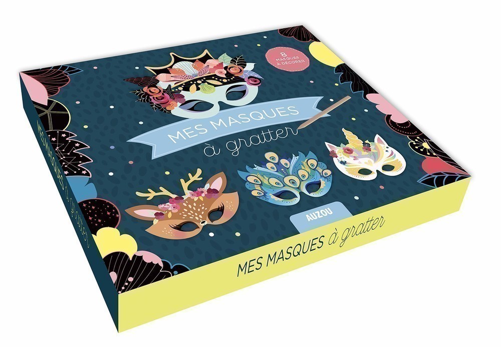 Mes Masques À Gratter - 8 Masques À Gratter