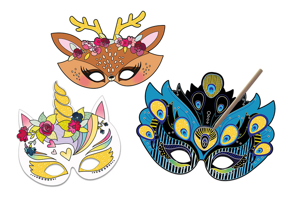 Mes Masques À Gratter - 8 Masques À Gratter